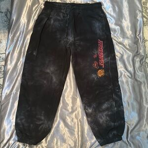 Zumiez ,tie-dye sweatpants, M